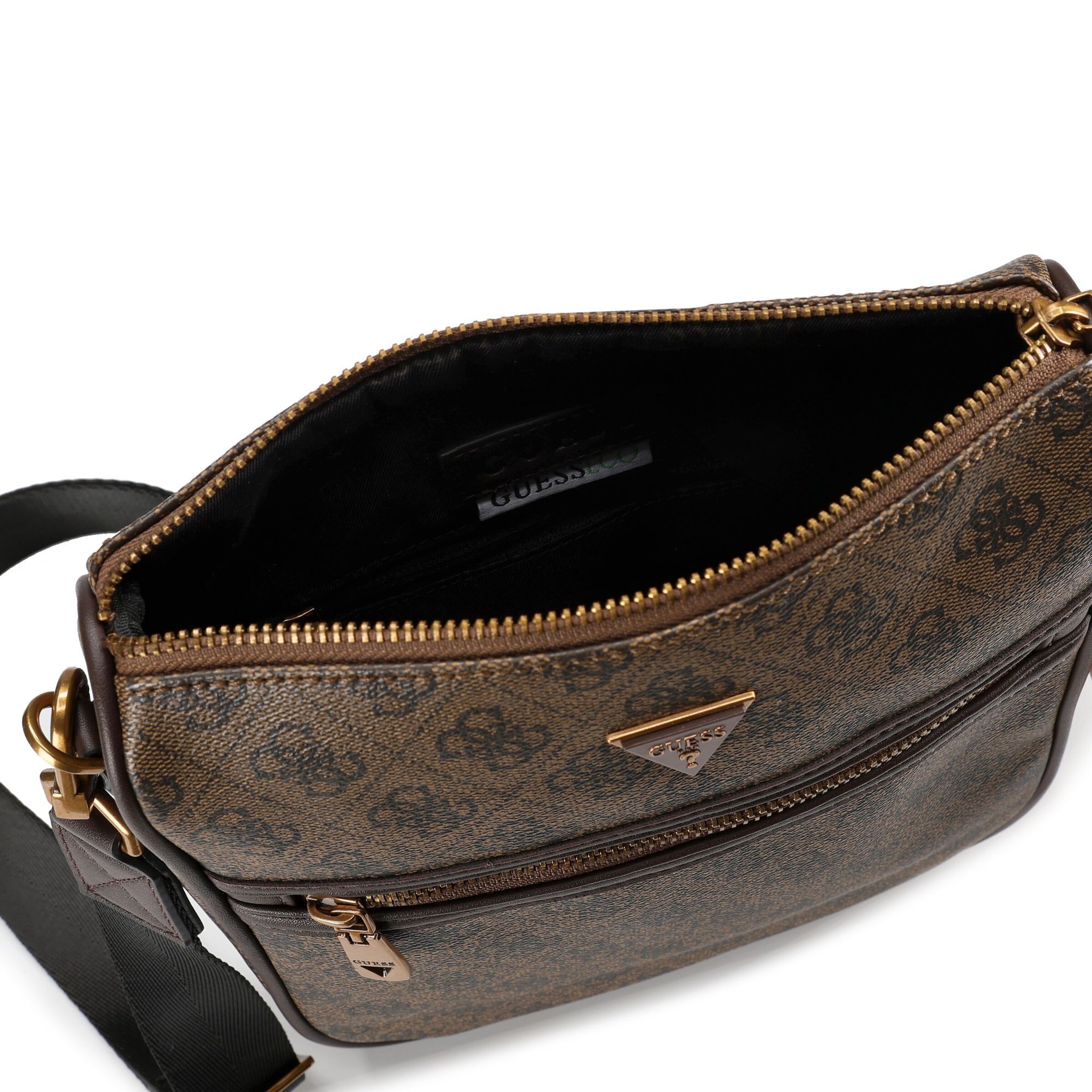 GUESS Crossbody Bag 'Milano' in Brown