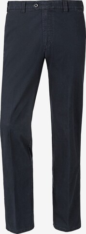 Charles Colby Regular Broek 'Aurelius' in Blauw: voorkant