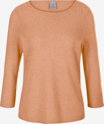 Pull-over MADELEINE en orange : devant