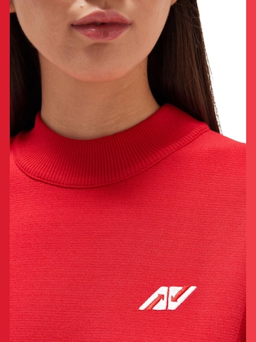 Autry Kamizelka 'RED BOXY FIT VISCOSE VEST' w kolorze czerwony