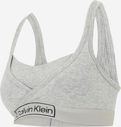 Calvin Klein Underwear Soutien-gorge d’allaitement en gris chiné / noir, Vue avec produit