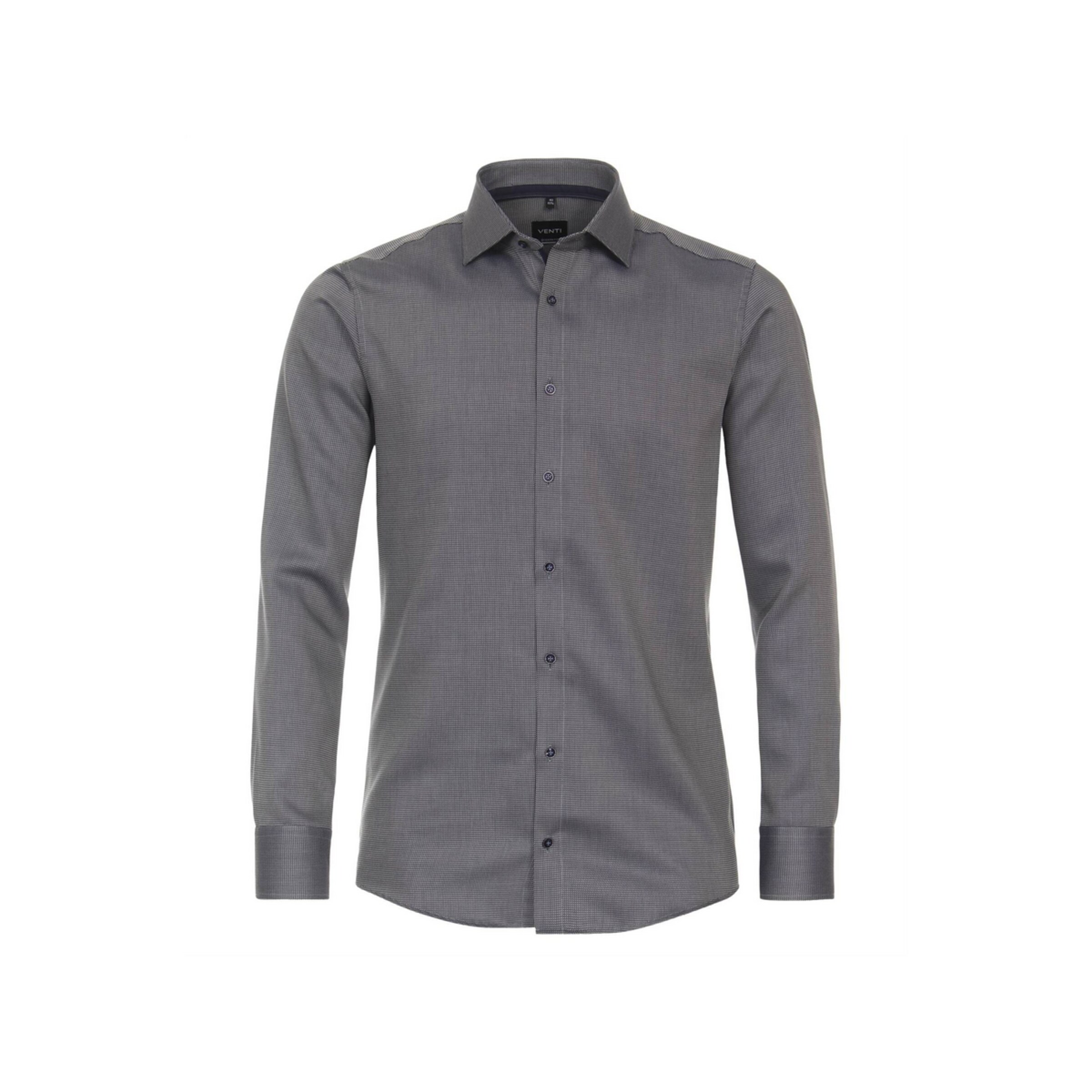 VENTI Regular fit Overhemd in Grijs: voorkant