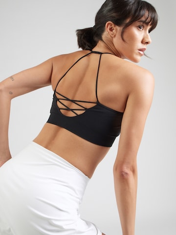 ICANIWILL Bustier Sport bh in Zwart