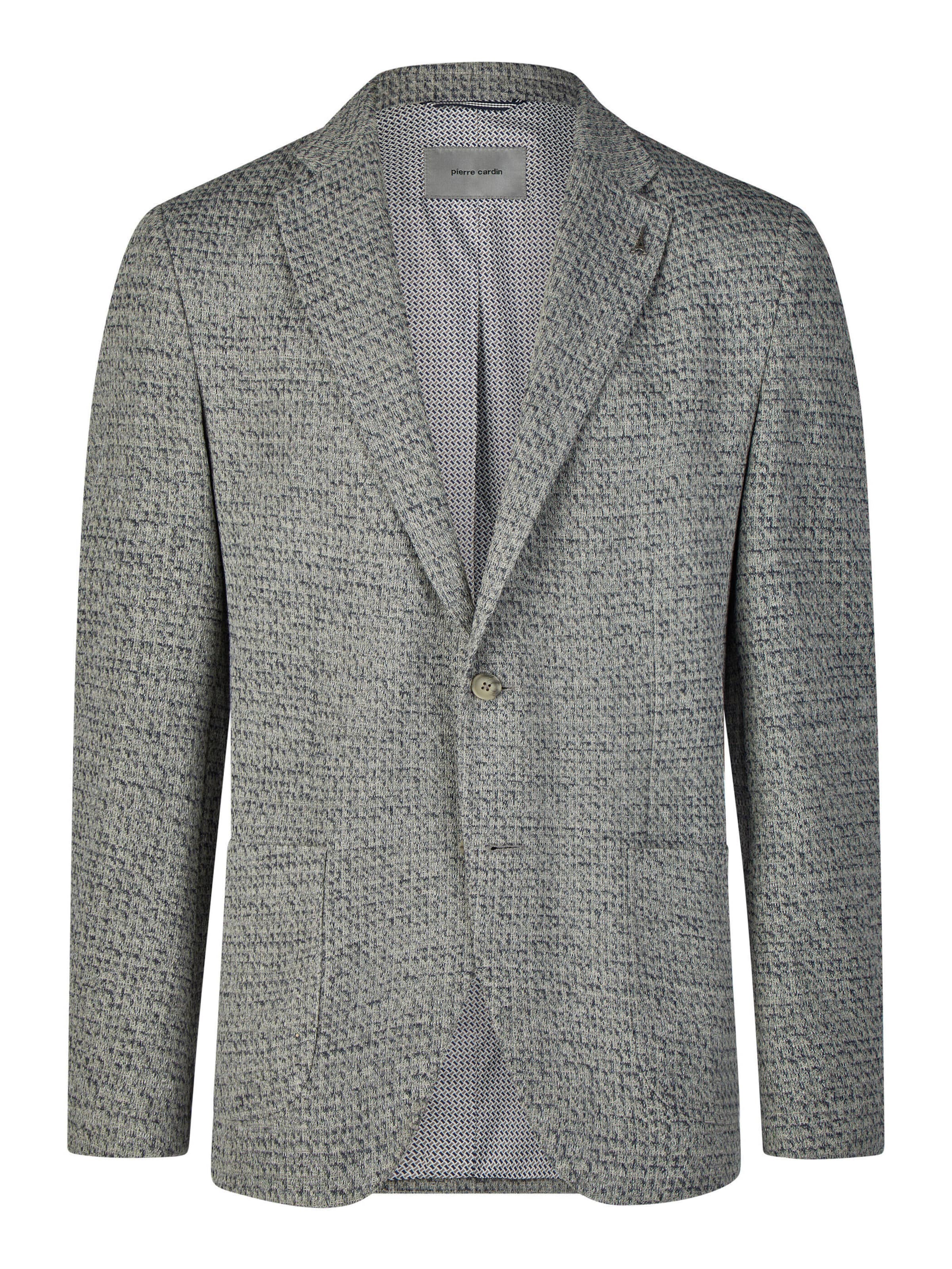 Coupe regular Veste de costume 'Mael' PIERRE CARDIN en gris : devant