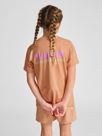 T-Shirt 'Pulse' Hummel en orange : devant