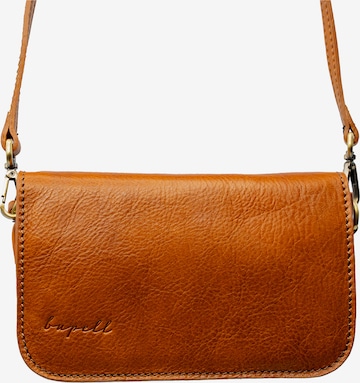 bupell Schultertasche 'Cinzia' in Braun: Vorderseite