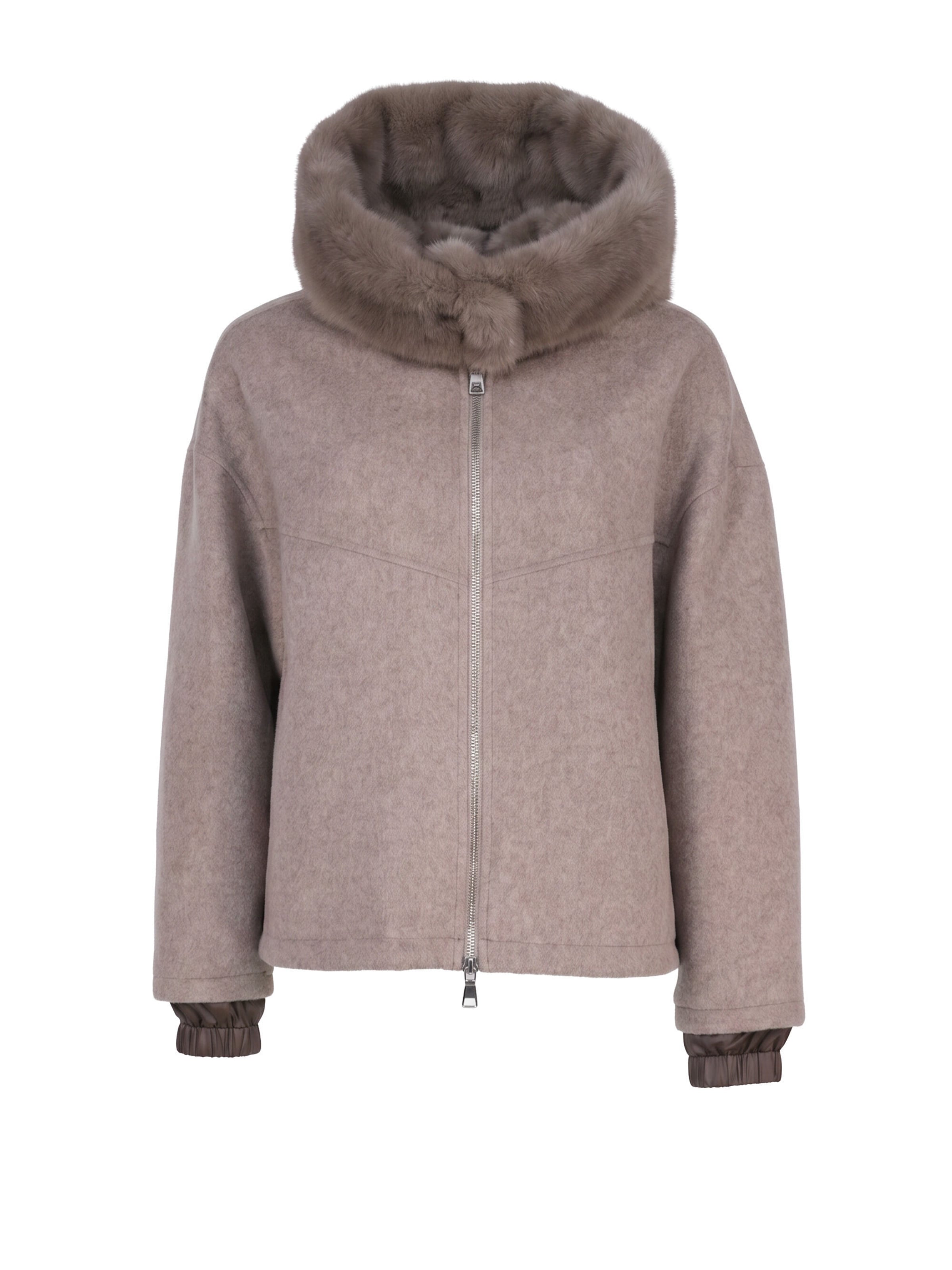 Veste mi-saison 'JERRY' BLONDE No. 8 en beige : devant