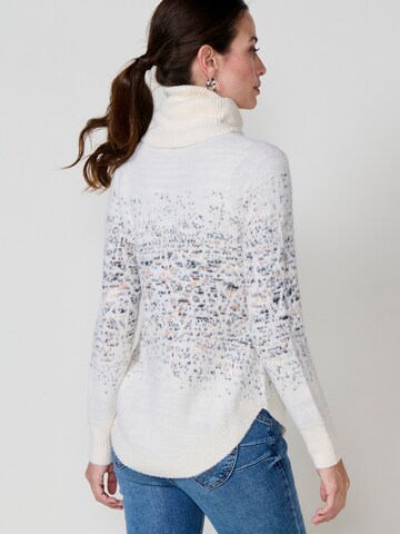 Pull-over KOROSHI en blanc