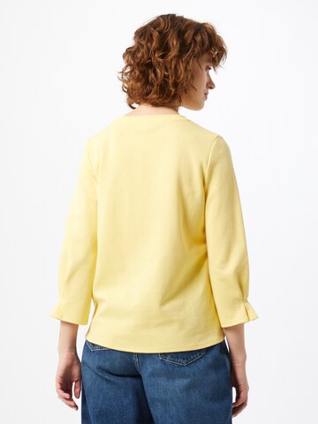 TOM TAILOR DENIM Sweatshirt in Yellow