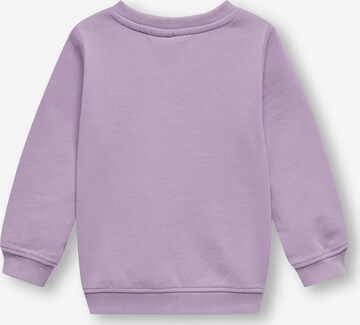 Sweat-shirt KIDS ONLY en violet