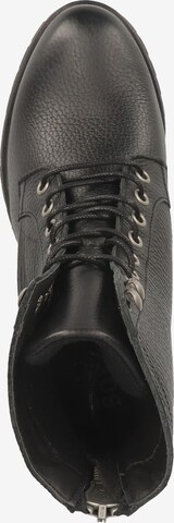 BULLBOXER Lace-Up Ankle Boots in Black