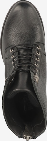 BULLBOXER Lace-Up Ankle Boots in Black