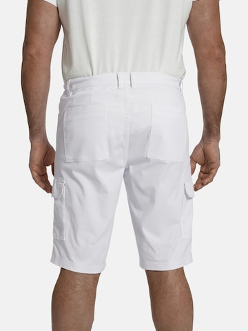 Charles Colby Loose fit Cargo Pants 'Baron Talon' in White