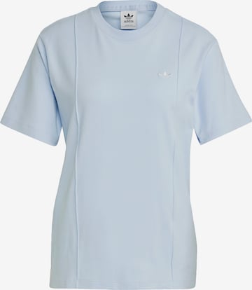 ADIDAS ORIGINALS T-shirt 'Premium Essentials' i blå: framsida
