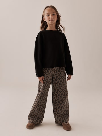 Next - Camiseta en negro: frente