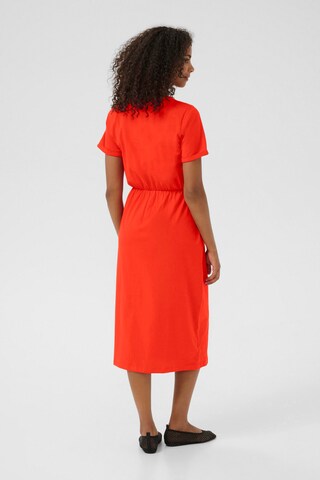 Kaffe Jurk 'Lucie ' in Rood