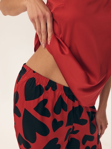 ESOTIQ Pyjama‌‌‌ in Rot