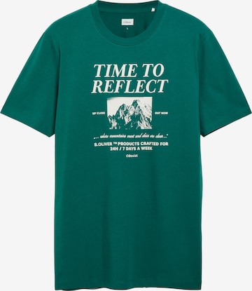 s.Oliver - Camiseta en verde: frente