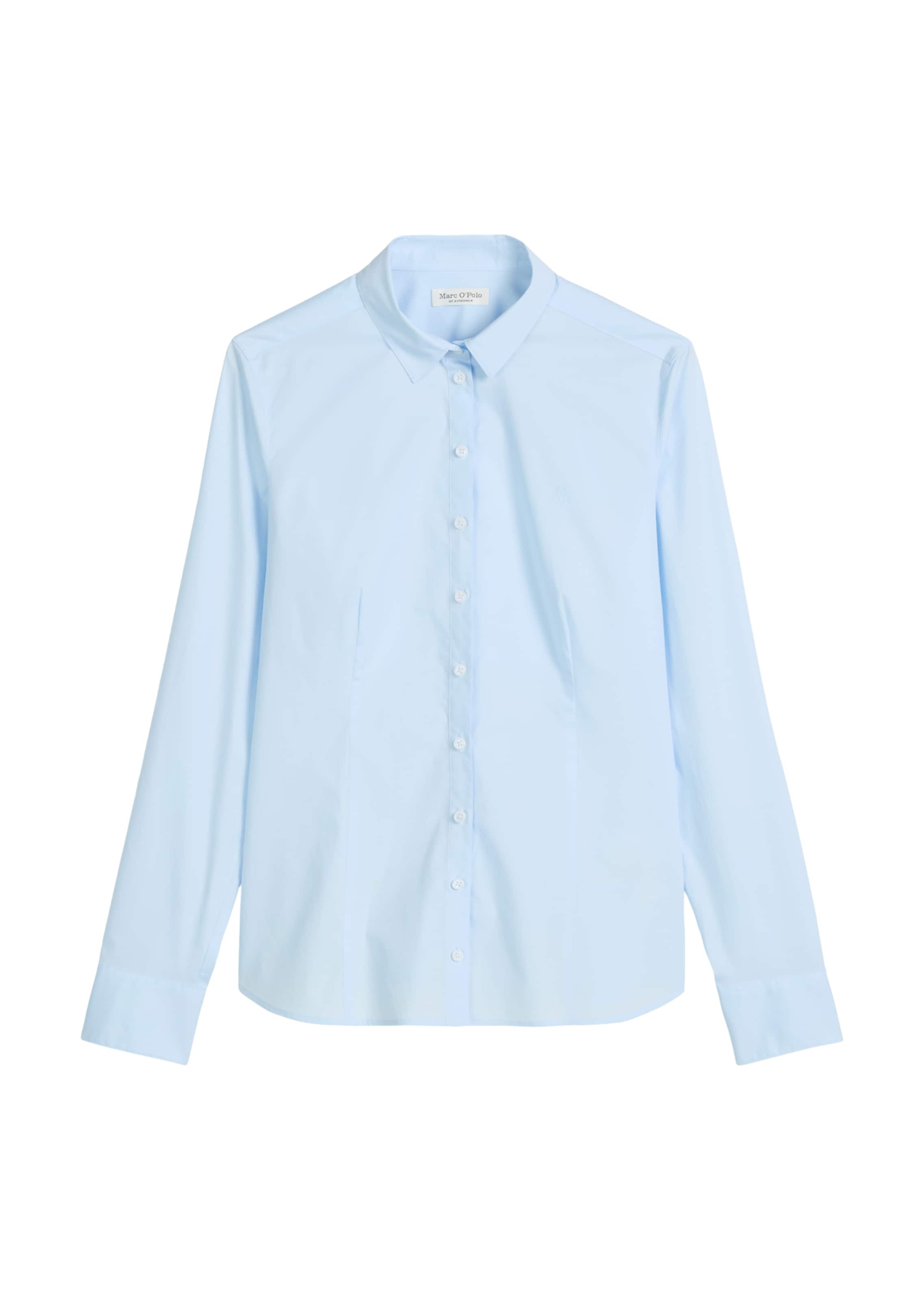 Marc O'Polo Bluse 'Lill' in Blau: Vorderseite