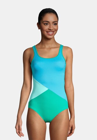 Lands‘ End Swimsuit in Blue: front