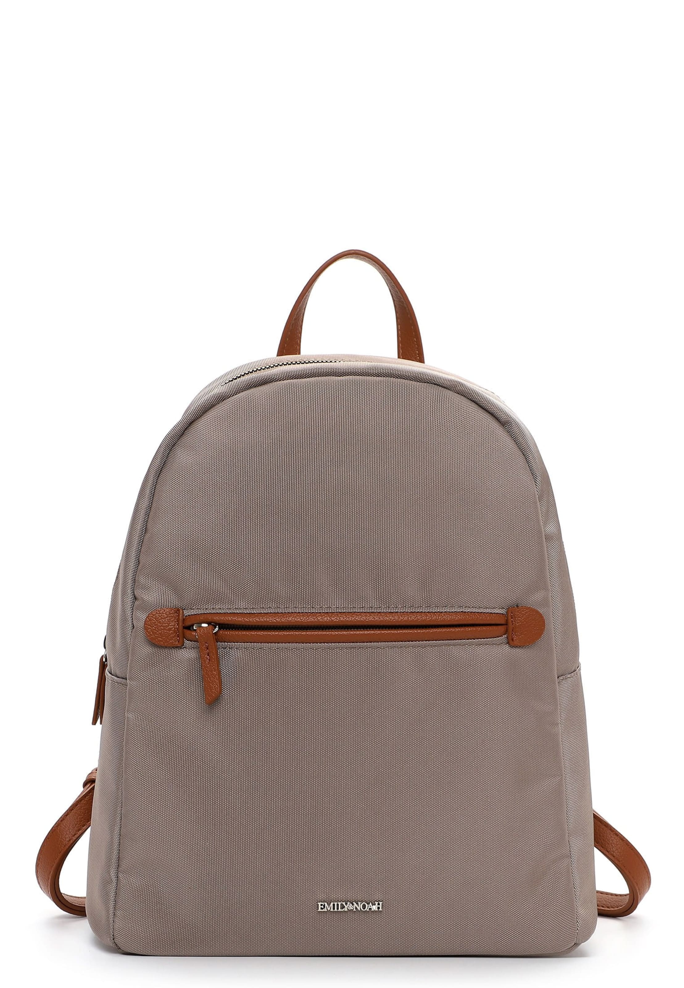 Emily & Noah Rucksack 'Jarina' in Beige: Vorderseite
