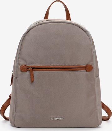Sac à dos 'Jarina' Emily & Noah en beige : devant