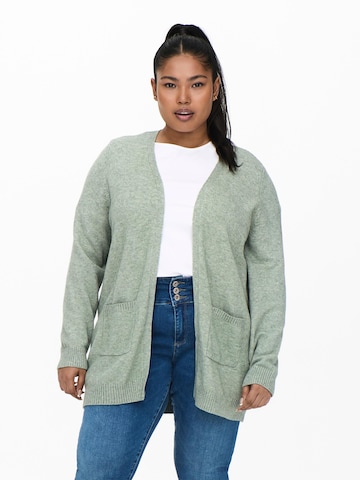 Cardigan 'Esly' ONLY Carmakoma en vert : devant