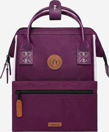 Cabaia Backpack 'Adventurer S' in Purple: front