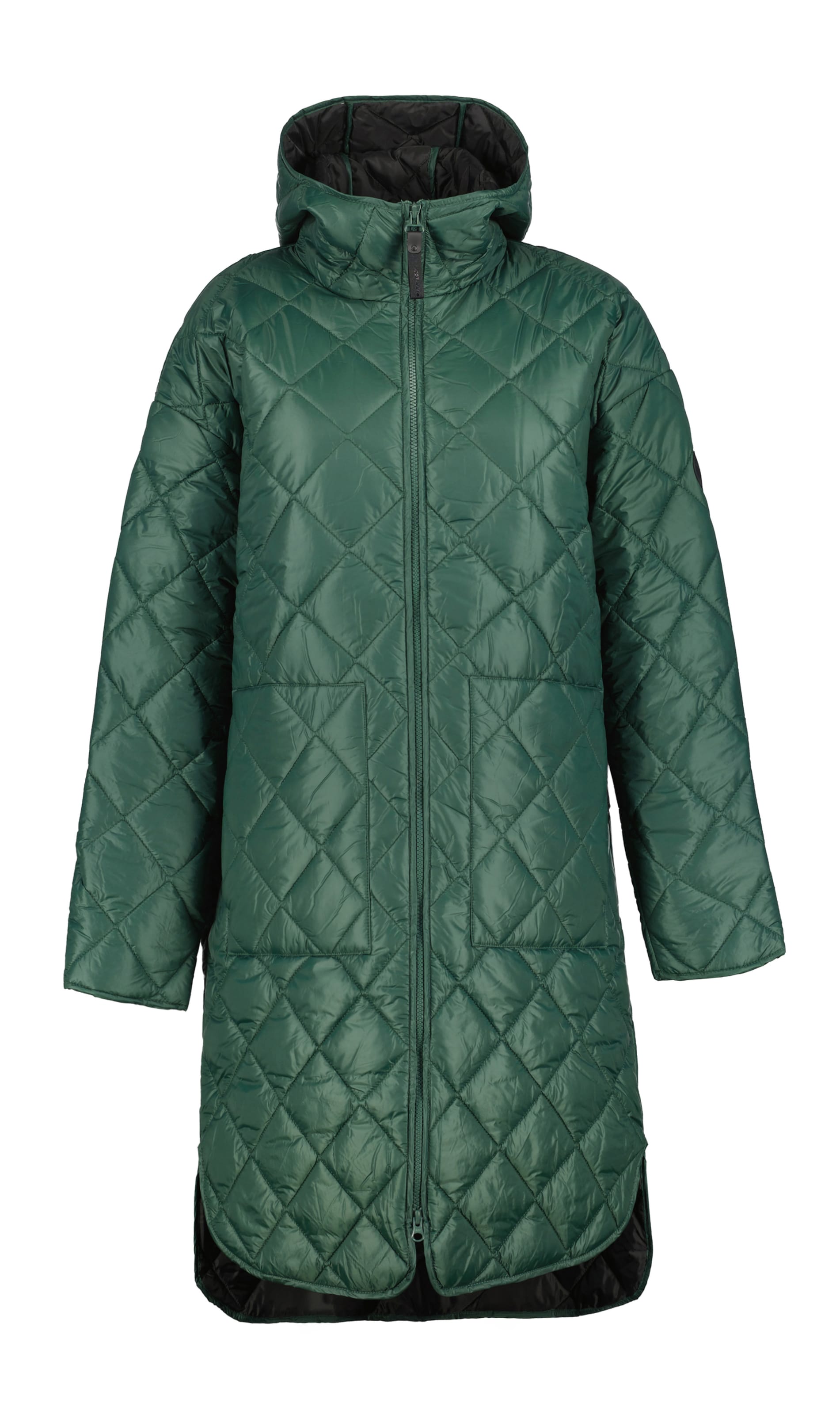 ICEPEAK Функционално палто 'Aalea' в зелено: отпред