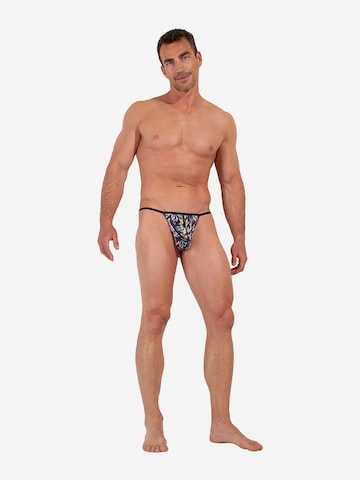 HOM G-String ' Viscaya ' in Blau: Vorderseite