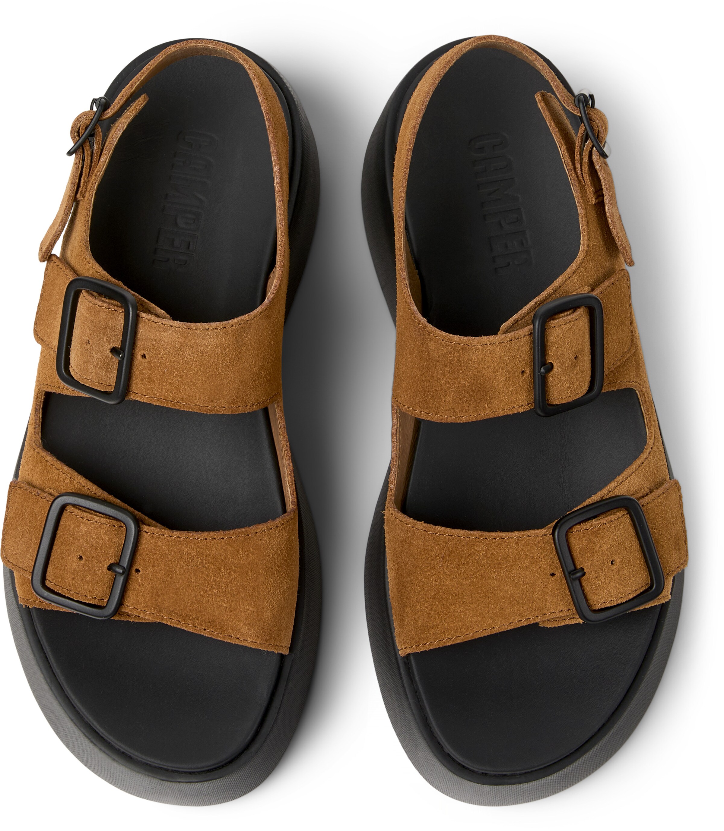 CAMPER Sandale 'Tasha' in Braun