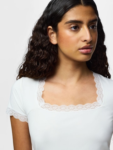 PIECES Shirt 'PCFiffi' in White