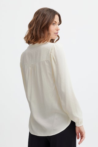 Fransa Blouse in Beige