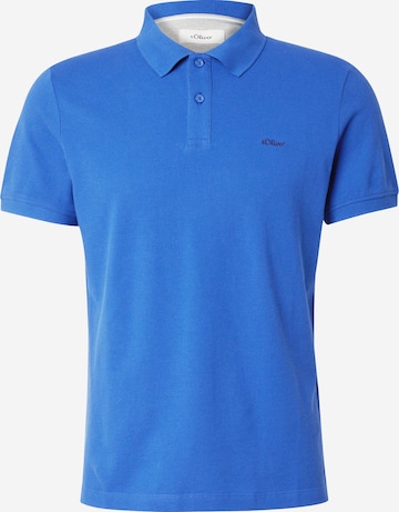 s.Oliver Shirt in Blauw: voorkant