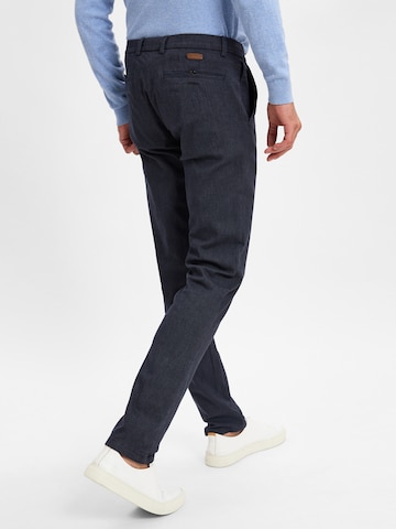 bugatti Slimfit Broek in Blauw