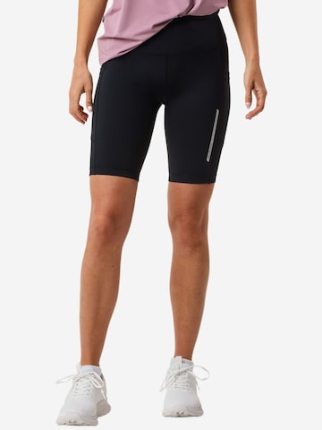 Skinny Pantaloni sportivi 'Core' di SWEDEMOUNT in nero: frontale