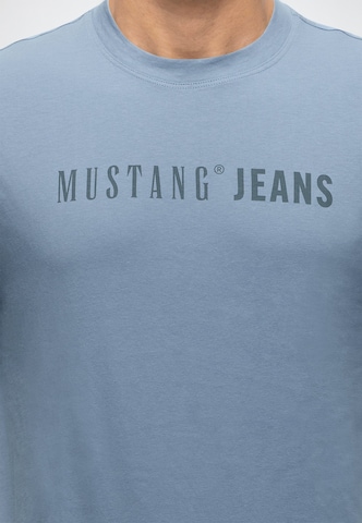 MUSTANG Μπλουζάκι 'AUSTIN' σε μπλε