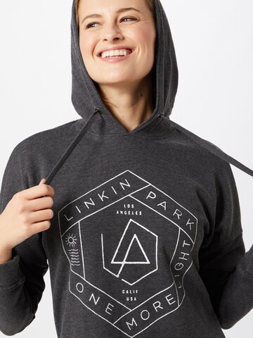 pilka Merchcode Megztinis be užsegimo 'Linkin Park'