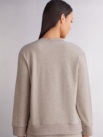 INTIMISSIMI Schlafshirt 'SOFT CHEVRON' in Grau