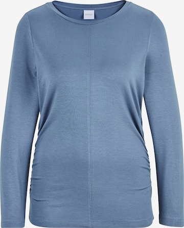 T-shirt MADELEINE en bleu : devant