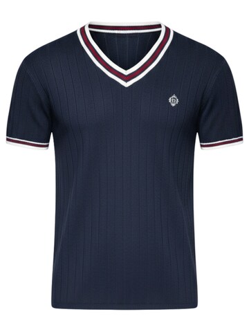 Ombre Shirt in Blauw: voorkant