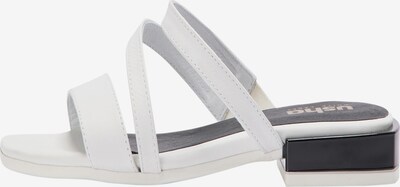 usha WHITE LABEL Sandale in schwarz / weiß, Produktansicht