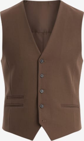 Ombre Vest 'OM-BLZV-0142' in Brown: front
