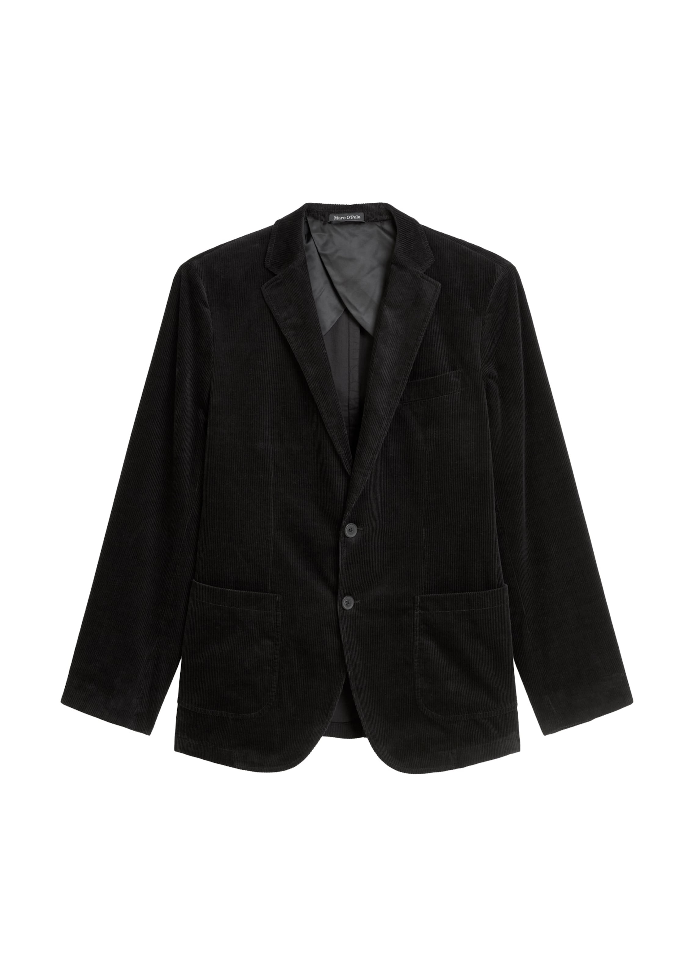 Marc O'Polo Comfort Fit Sakko in Schwarz: Vorderseite