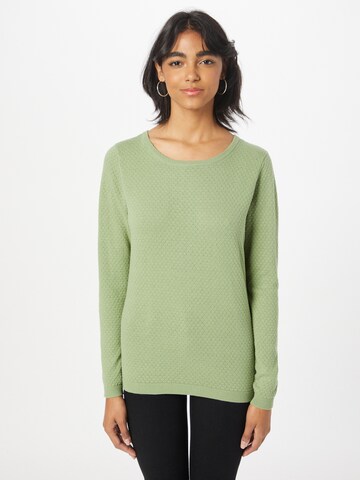 VERO MODA Pullover i grøn: forside