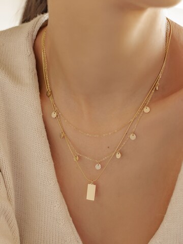 Hey Happiness Kette 'Line Up' in Gold