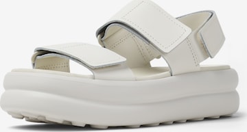 CAMPER Sandal 'Pelotas Flota Up' in White: front