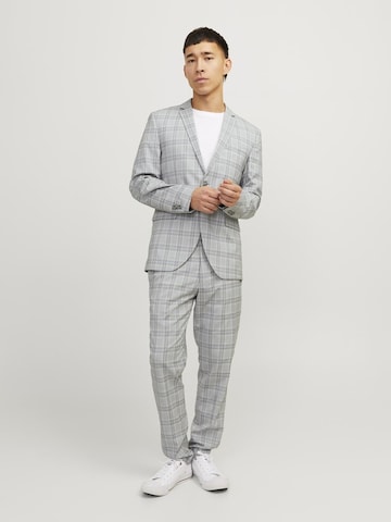 JACK & JONES Slim fit Suit 'Franco' in Grey: front