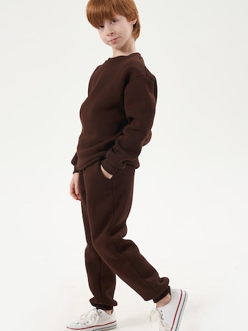LOUIS LECLER Joggingpak 'Leo' in Bruin