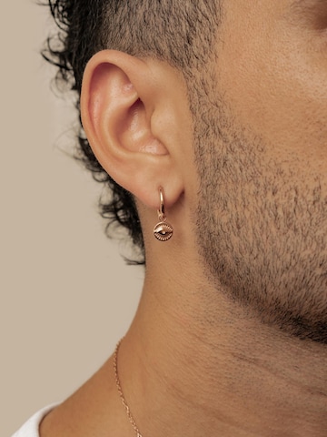 Hey Happiness Oorbel 'Evil Eye' in Goud: voorkant